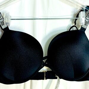 Victoria’s Secret Swim Shine Strap Bombshell Push Up Bikini Top